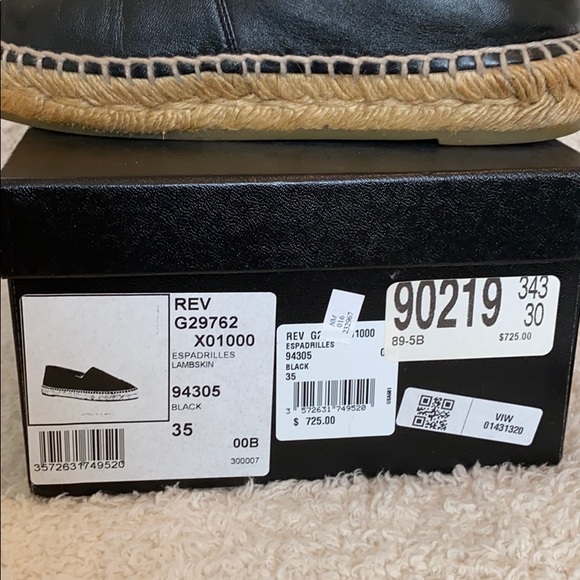 Chanel Espadrilles Black Lambskin 35 - Picture 8 of 8